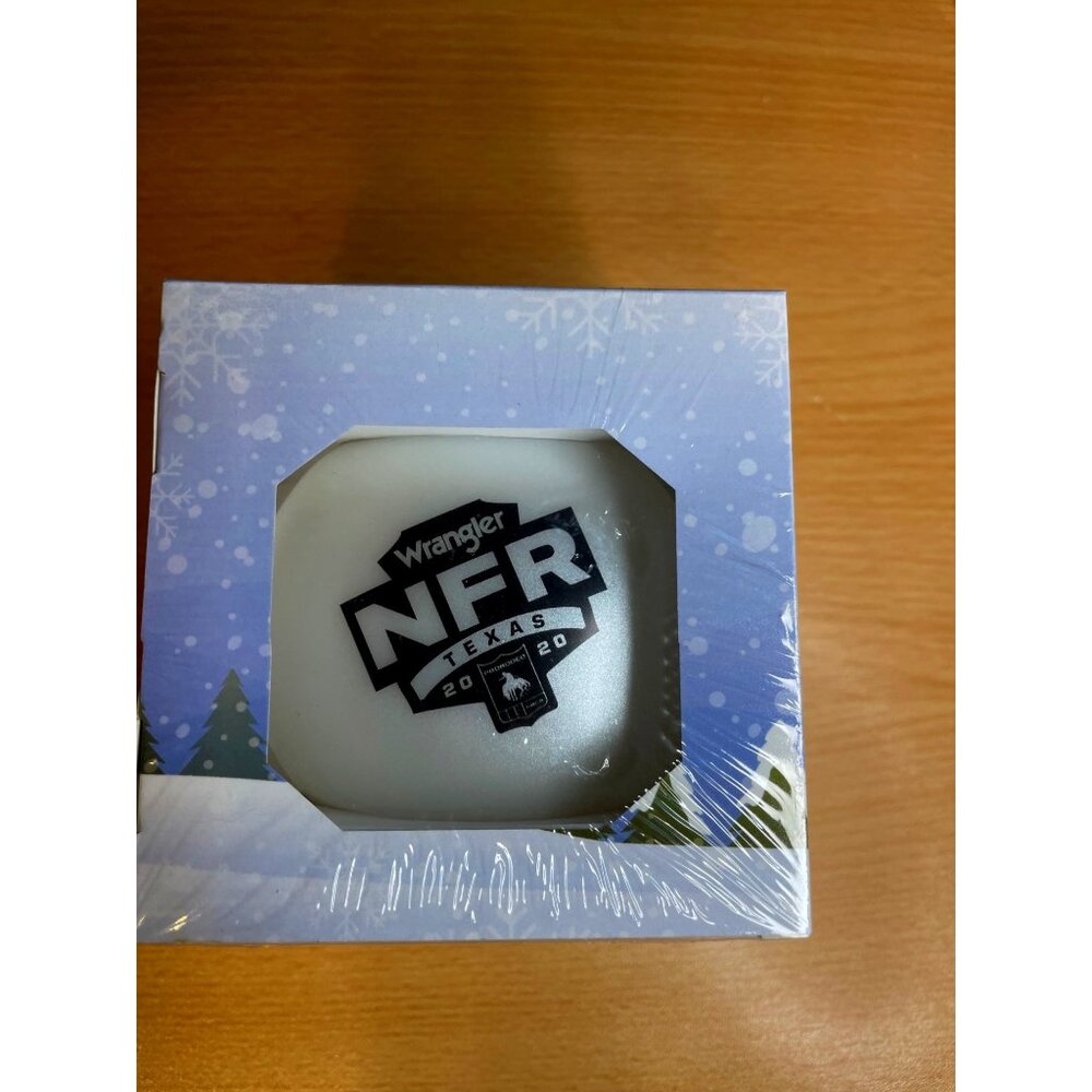 Wrangler NFR Texas Dodge Ram Christmas Ornaments bundle of 2 new in box (2020)